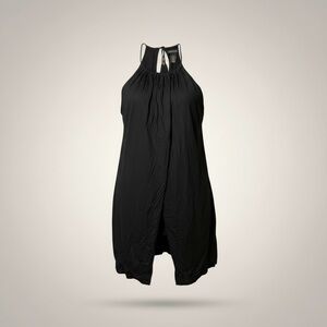 White House Black Market Classic Black Sleeveless Tunic in Women's Size S